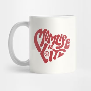 Momlife Is Lit Funny Mom Mug